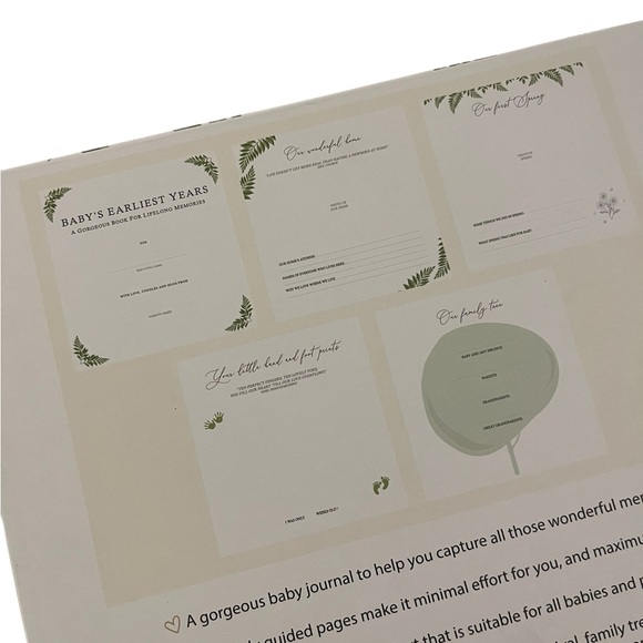 Baby's Earliest Years Memory Book - Picture 5 of 5